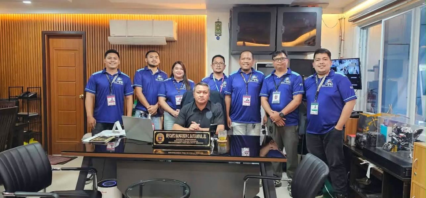NJS operations team with Bureau of Customs officials